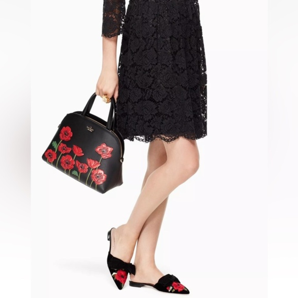 ULTRA RARE Kate Spade ♠️ poppies Lottie nwt